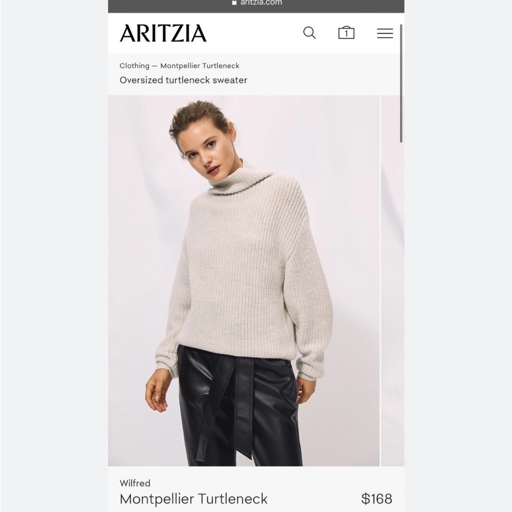 Wilfred Montpellier Turtleneck Sweater